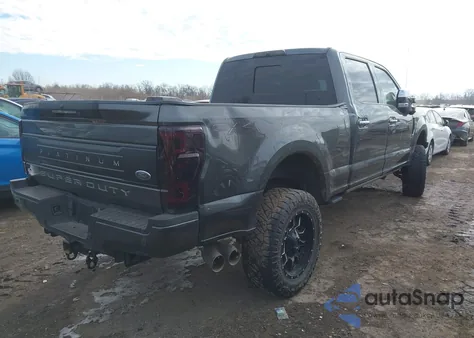 2019 Ford F-250 Platinum из США, поврежденный, VIN 1FT7W2BTXKED63332